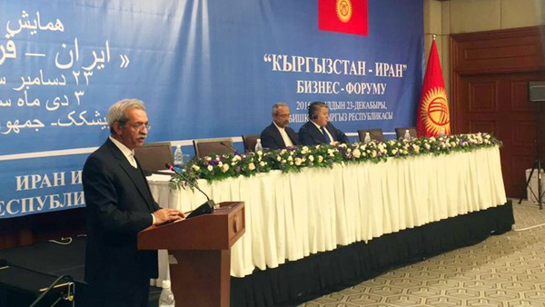  اتاق ایران آماده راه‌اندازی اتاق مشترک بازرگانی ایران و قرقیزستان است