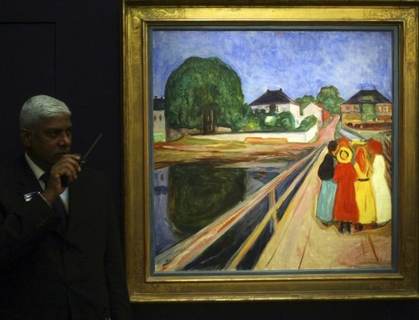حراج اثر ۵۰ میلیون دلاری نقاش «جیغ»